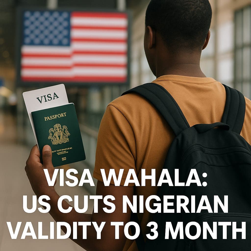 US Slashes Nigerian Visa Validity to 3 Months